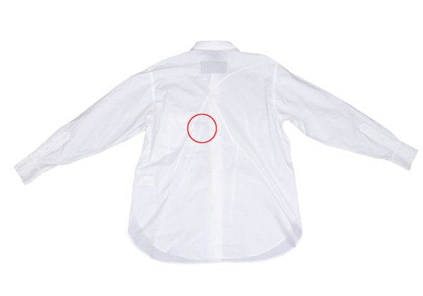 Yohji Yamamoto PH Replica 94SS Curve Tuck Shirt White Size 2