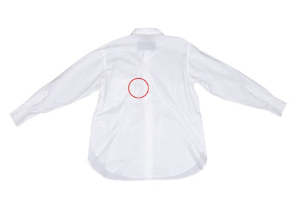 Yohji Yamamoto PH Replica 94SS Curve Tuck Shirt White Size 2