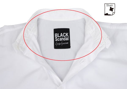 BLACK Scandal Yohji Yamamoto 19SS Shirt White Size 2