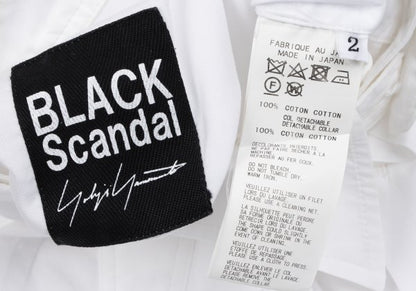 BLACK Scandal Yohji Yamamoto 19SS Shirt White Size 2