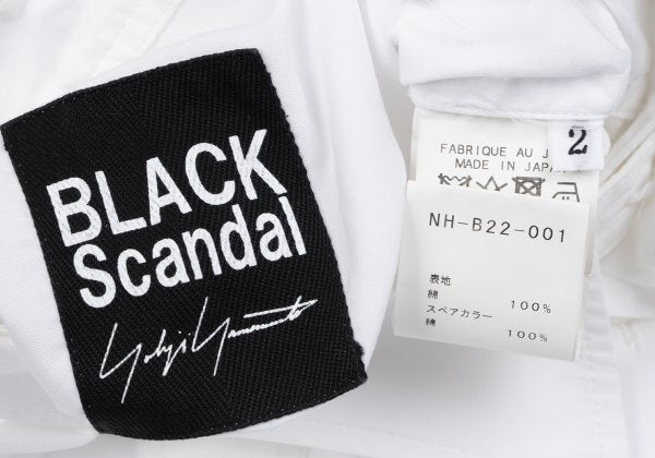 BLACK Scandal Yohji Yamamoto 19SS Shirt White Size 2