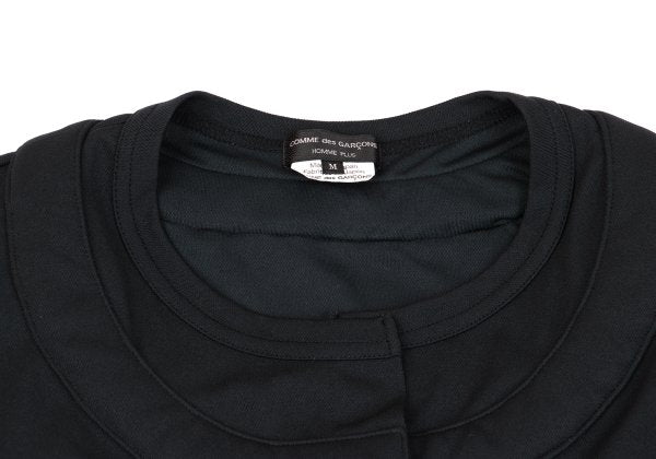 COMME des GARCONS HOMME PLUS 20SS Poly Cardigan Black Size M