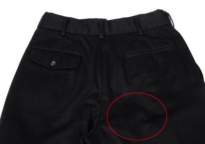 COMME des GARCONS HOMME Padded Cotton Pants Black Size S