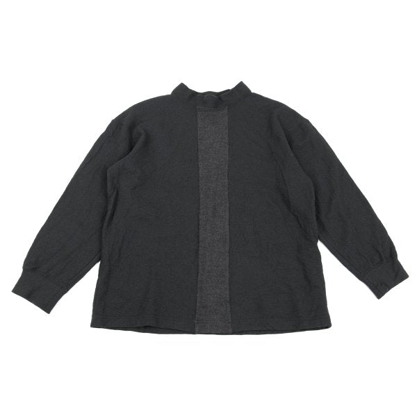COMME des GARCONS HOMME PLUS Wool Knit Sweater Gray Size M