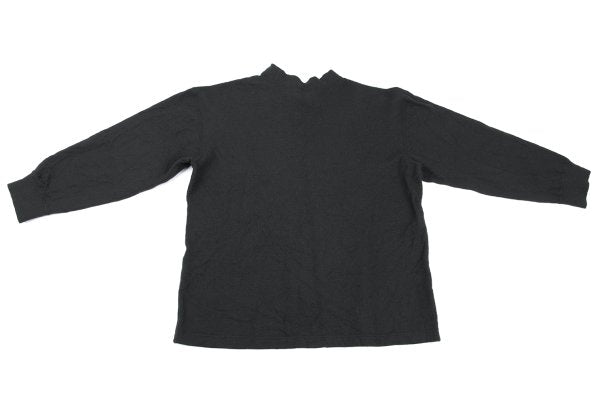 COMME des GARCONS HOMME PLUS Wool Knit Sweater Gray Size M