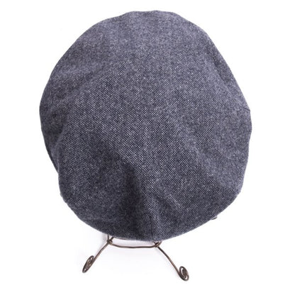 Papas Navy Gray Wool Casquette Hat Size L