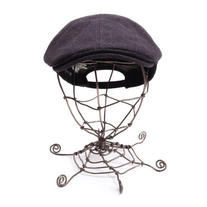 Papas Wool Casquette Wine Black