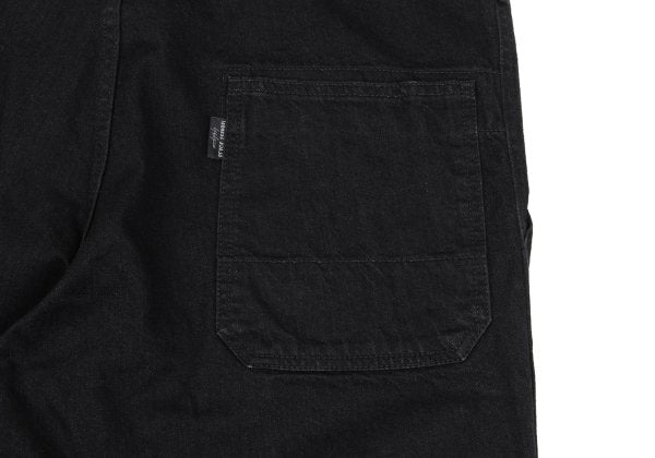 BLACK Scandal YY 22AW Hem Zip Baker Denim Black Size 2