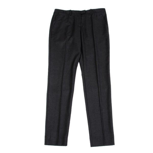 Maison Martin Margiela Wool Center Pants Charcoal Size 44