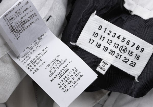 Maison Martin Margiela 18SS Center Press Pants Blue Size 46