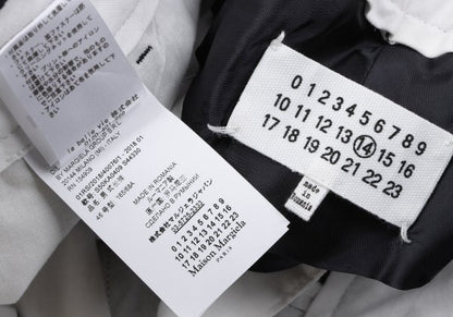 Maison Martin Margiela 18SS Center Press Pants Blue Size 46