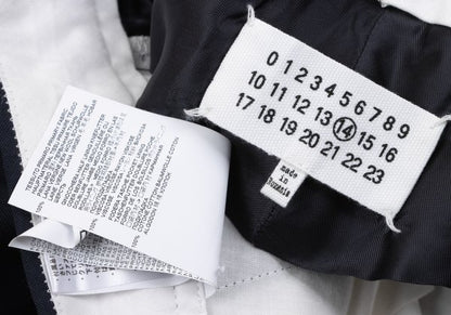 Maison Martin Margiela 18SS Center Press Pants Blue Size 46