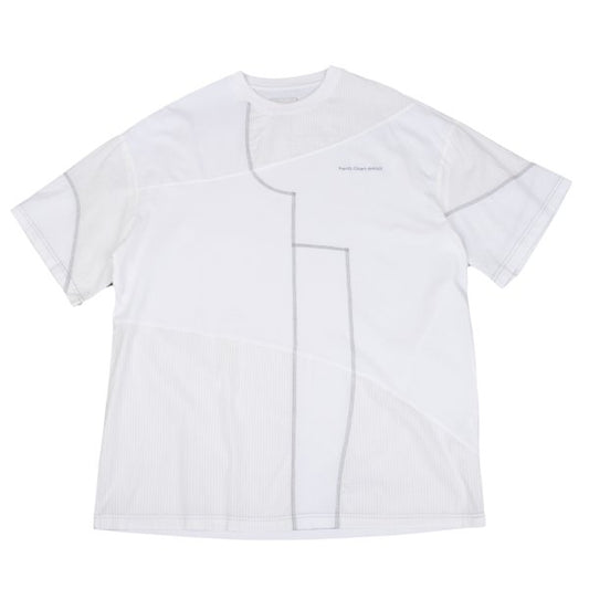 FENG CHEN WANG Seam Detail Logo T-Shirt White Size M