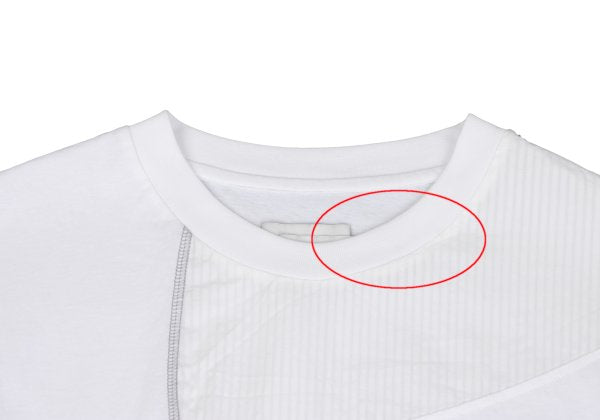 FENG CHEN WANG Seam Detail Logo T-Shirt White Size M