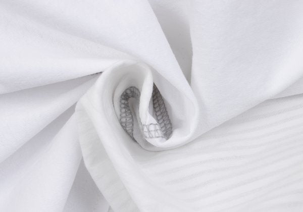 FENG CHEN WANG Seam Detail Logo T-Shirt White Size M