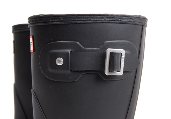HUNTER Rubber Rain Boots Black Size 23CM