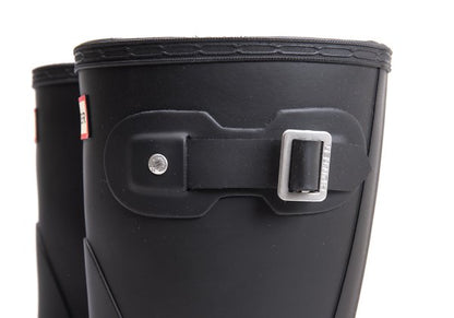 HUNTER Rubber Rain Boots Black Size 23CM