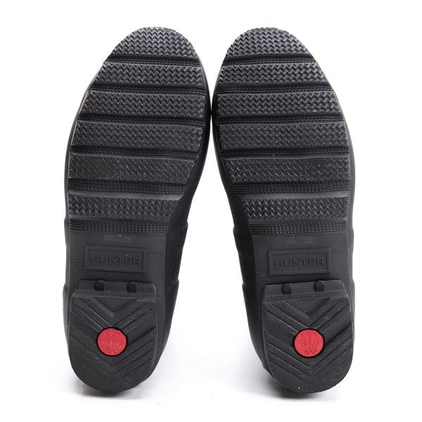 HUNTER Rubber Rain Boots Black Size 23CM
