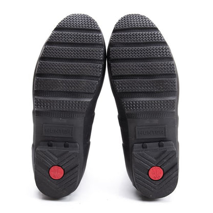 HUNTER Rubber Rain Boots Black Size 23CM