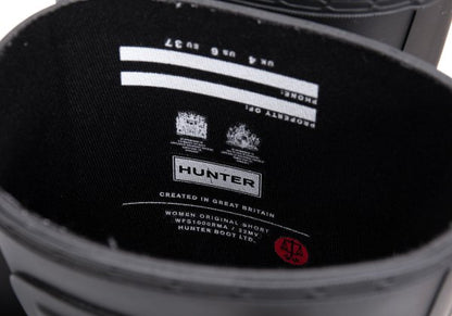 HUNTER Rubber Rain Boots Black Size 23CM