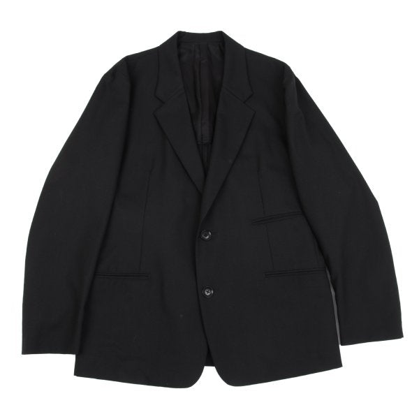 Y's BANG ON! Wool Tropical 2-Button Jacket Black Size 2