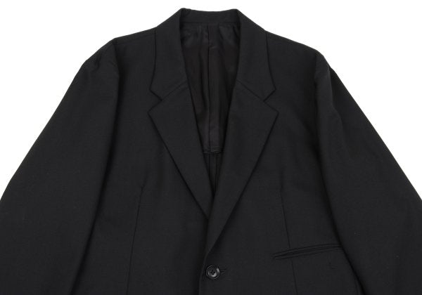 Y's BANG ON! Wool Tropical 2-Button Jacket Black Size 2