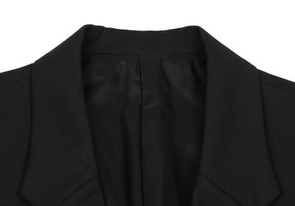 Y's BANG ON! Wool Tropical 2-Button Jacket Black Size 2