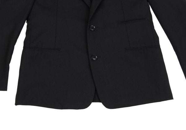 Y's BANG ON! Wool Tropical 2-Button Jacket Black Size 2