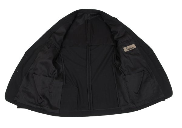 Y's BANG ON! Wool Tropical 2-Button Jacket Black Size 2