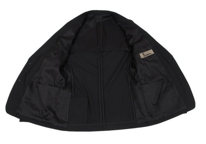 Y's BANG ON! Wool Tropical 2-Button Jacket Black Size 2