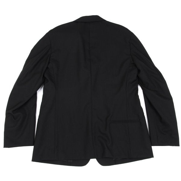 Y's BANG ON! Wool Tropical 2-Button Jacket Black Size 2