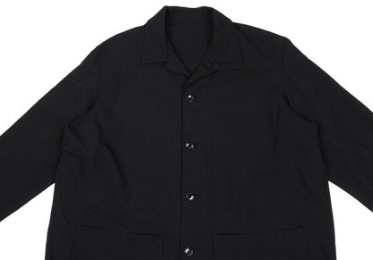 Y's for men Wool Patch Pocket Jacket Black Size L