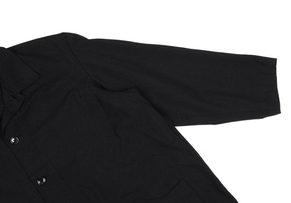 Y's for men Wool Patch Pocket Jacket Black Size L