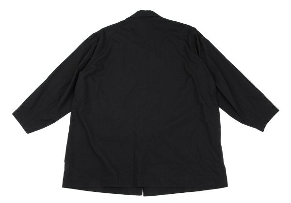 Y's for men Wool Patch Pocket Jacket Black Size L