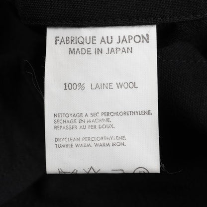 Y's for men Wool Patch Pocket Jacket Black Size L