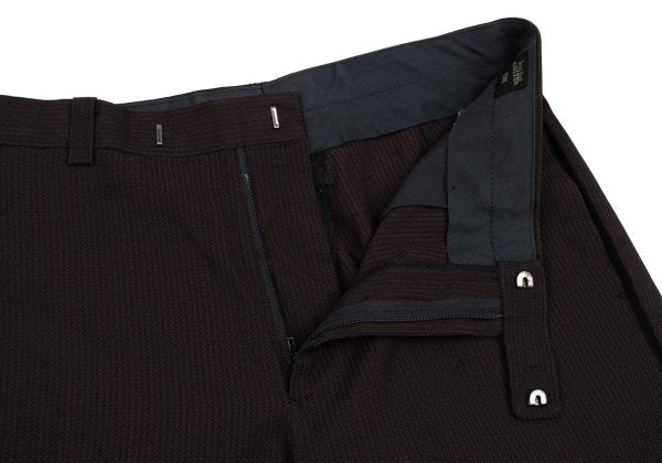 Jean Paul GAULTIER HOMME Wool Zigzag Pants Red Size 50