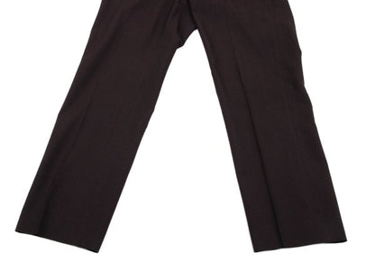 Jean Paul GAULTIER HOMME Wool Zigzag Pants Red Size 50