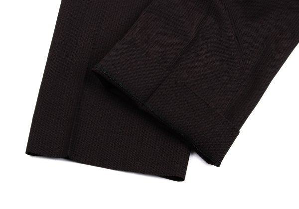 Jean Paul GAULTIER HOMME Wool Zigzag Pants Red Size 50