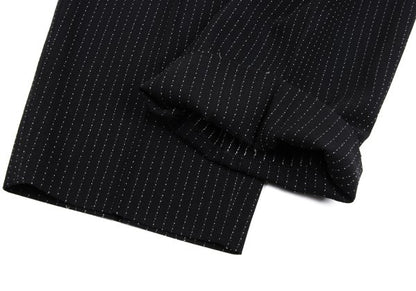 Jean Paul GAULTIER HOMME Wool Stitch Pants Black Size 48