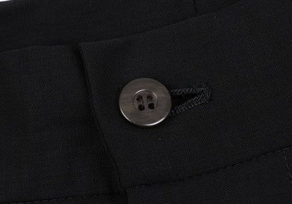 Jean Paul GAULTIER HOMME Summer Wool Pants Black Size 48