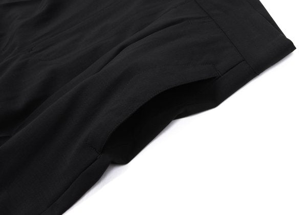 Jean Paul GAULTIER HOMME Summer Wool Pants Black Size 48