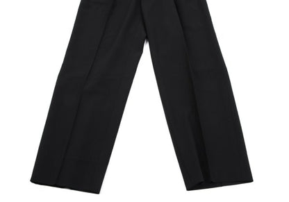 Jean Paul GAULTIER HOMME Summer Wool Pants Black Size 48