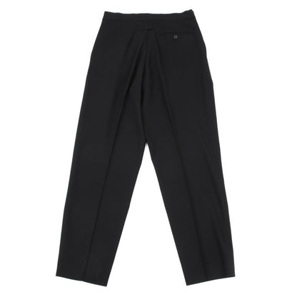 Jean Paul GAULTIER HOMME Summer Wool Pants Black Size 48