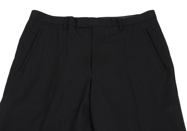 Jean Paul GAULTIER HOMME Wool Pleated Pants Black Size 50