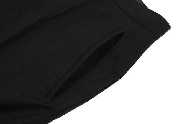 Jean Paul GAULTIER HOMME Wool Pleated Pants Black Size 50