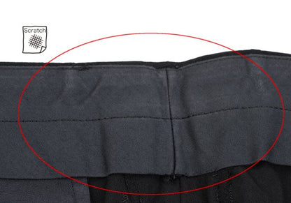 Jean Paul GAULTIER HOMME Wool Pleated Pants Black Size 50