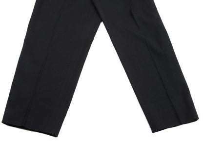 Jean Paul GAULTIER HOMME Wool Wide Pants Black Size 50