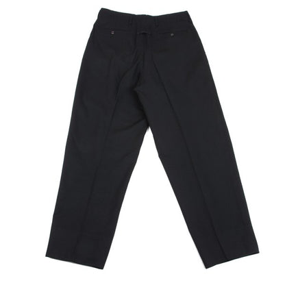 Jean Paul GAULTIER HOMME Wool Wide Pants Black Size 50