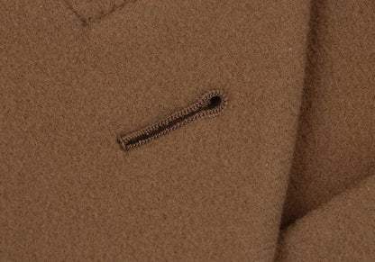 Jean Paul GAULTIER HOMME Wool Melton Pea Coat Camel Size 50