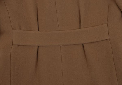 Jean Paul GAULTIER HOMME Wool Melton Pea Coat Camel Size 50